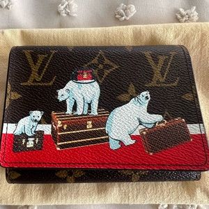 Louis Vuitton Victorine Wallet Animation Polar Bears